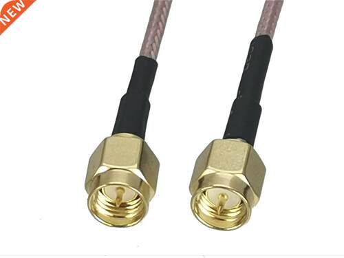 1Pcs RG16 SMA Male Plug to SMA Male Plug Connector RF Coaxi