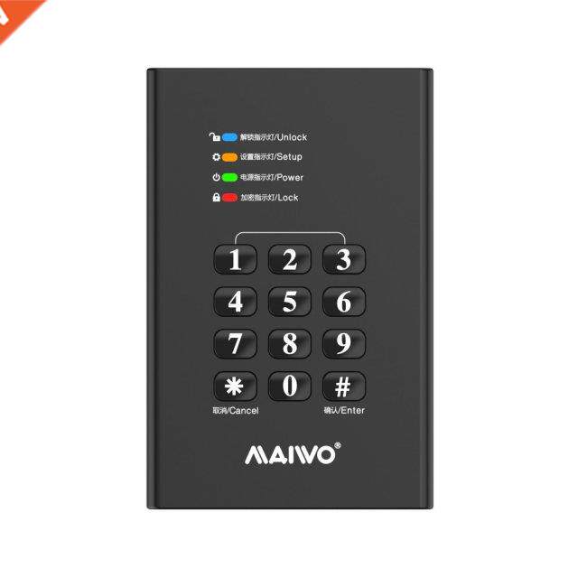 password external hard drive enclosure 2tb hd data encrypted