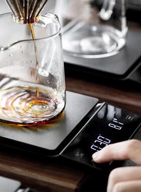 3kg/0.1g Electronic Coffee Scale with Timer High Accuracy Di
