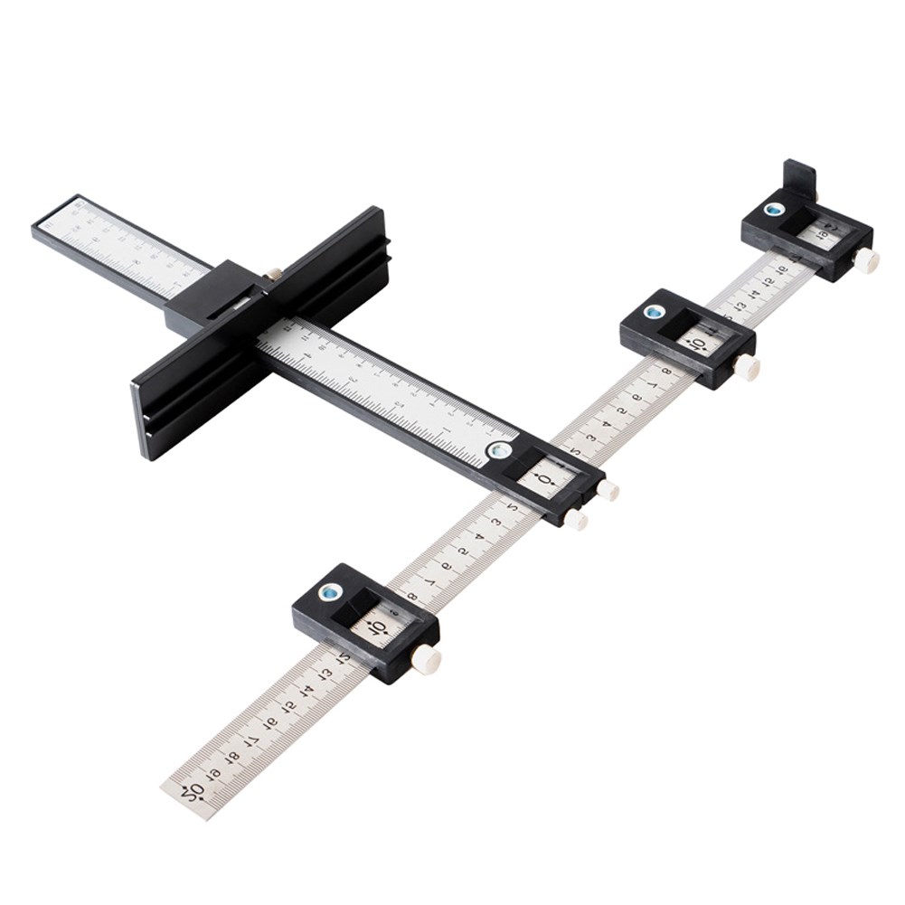 Punch Jig Tool Hardware Locator Detachable Hole Woodworking