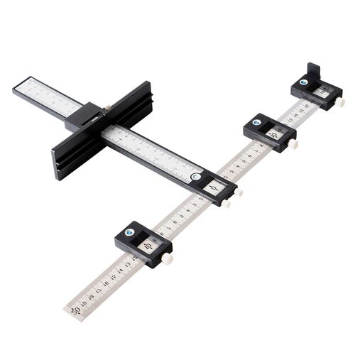 Punch Jig Tool Hardware Locator Detachable Hole Woodworking