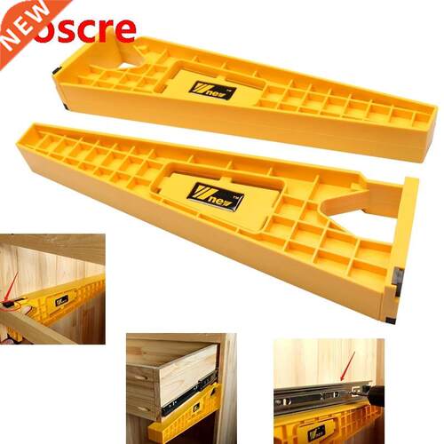2pcs Drawer Slide Jig Mounting To Cabinet Installation Jig