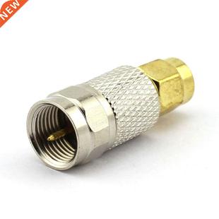 M/M Antenna Auto Radio Adapter F TV plug male to SMA male RF