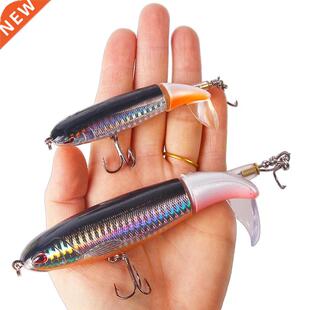 GOBYGO 1PCS Whopper Popper 10cm/14cm Fishing Lure Artificial