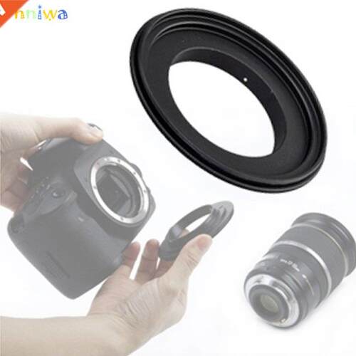 49 52 55 58 62 67 72 77mm Macro Reverse lens Adapter Ring Fo