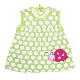 Baby Girls Dresses Summer Infant Girl Clothes Sleeveless Car