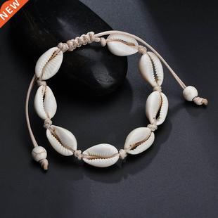 Bohemia Natural Shell Anklets for Women Foot Jewelry Summer