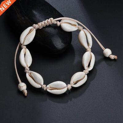 Bohemia Natural Shell Anklets for Women Foot Jewelry Summer