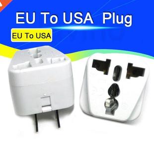 EU Europe To USA US UK Charger Power Plug Adapter Converter