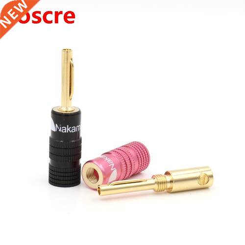 BA1434 24K Gold plated Hot New Nakamichi, Speaker cable Bana