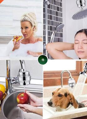 15 Stages Shower Water Filter Removes Chlorine Fluoride+Heav