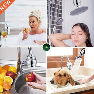 15 Stages Shower Water Filter Removes Chlorine Fluoride+Heav