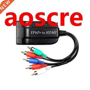 Component to HDMI Converter 5RCA RGB YPbPr to HDMI Supports