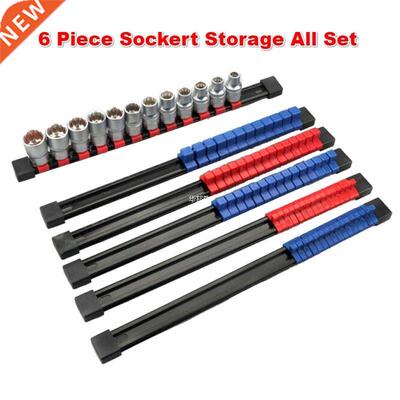 6PCS Sut Socket Sleeve Rack Exploson-proof Plastc Sleeve