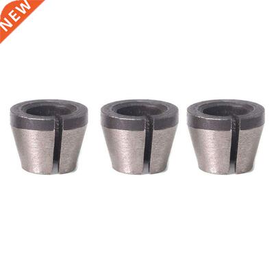 3Pcs Hgh Precson 6mm 6.35mm 8mm Router Collet Chuck Adapt