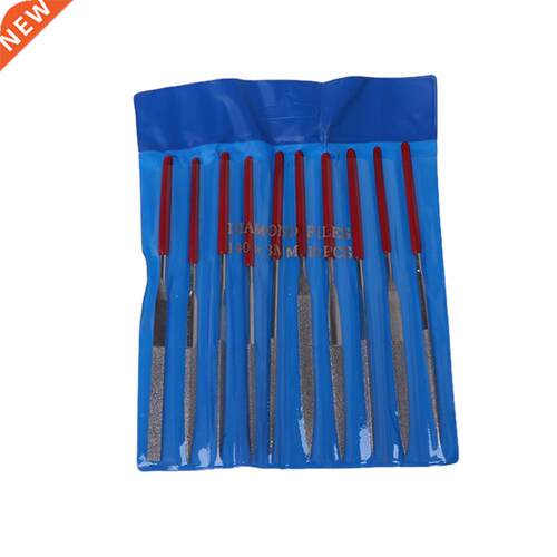 10 pcs 140mm Needle Files Jeweler Diamond Carving Craft Tool