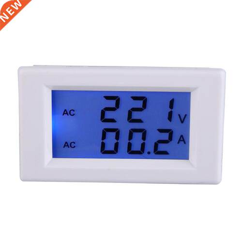 AC 100-300V 50A Ammeter Voltmeter LCD Display Volt Amp Pane