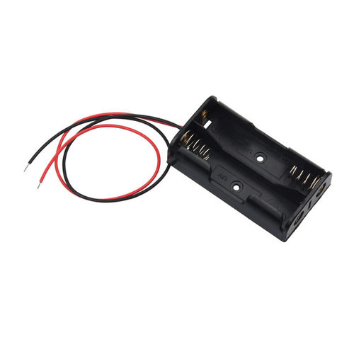 AA Power Battery Storage Case Plastic Box Holder With 2 Slot
