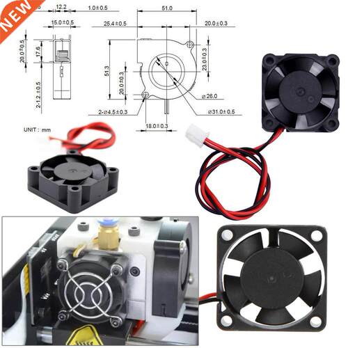 3D Printer 3010 30x30x10mm Cooling Fan Small DC 12V Cooler w