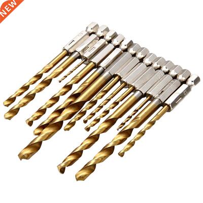 1 pieces Drilled Cobalt Titanium HSS Handle Hexagonal Chang