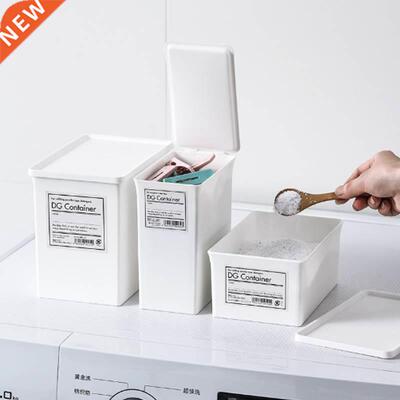 Laundry Detergent Storage Box Laundry Ball Drying Rack Stora