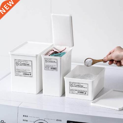 Laundry Detergent Storage Box Laundry Ball Drying Rack Stora