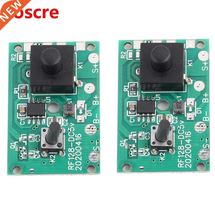 2Pcs Solar Lamp String Control Board Circuit Board with 8 Ki