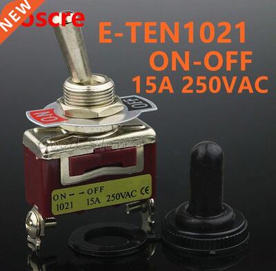 Free Shipping 1PCS E-TEN1021 15A 250VAC 2PIN ON-OFF1 Toggle