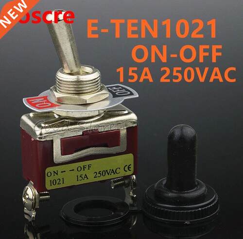 Free Shipping 1PCS E-TEN1021 15A 250VAC 2PIN ON-OFF1 Toggle