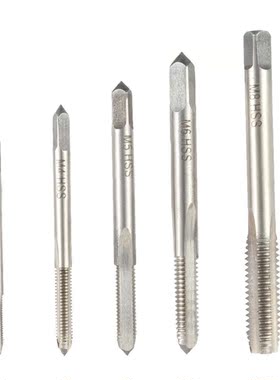 5pcs/set High-speed Steel Machine Screw Tap Professional Str