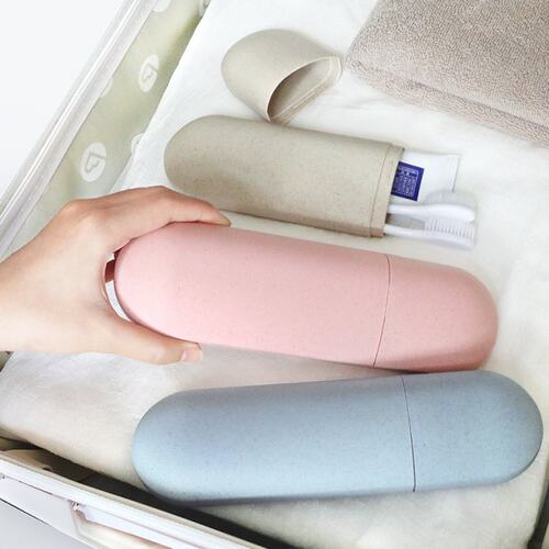 1PC 4 Colors Portable Toothbrush Storage Box Travel Camping