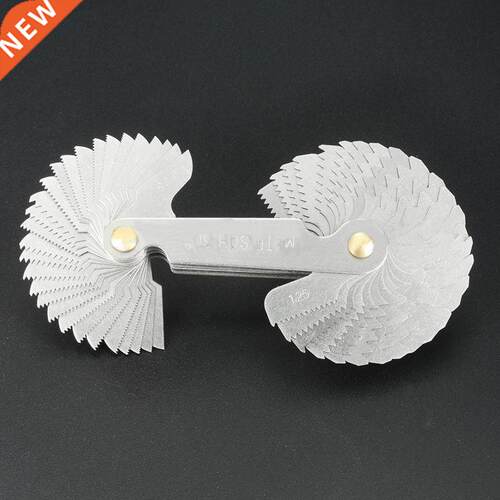 55/60 Degree Thread Screw Pitch Gauge 58 Blades Metric &