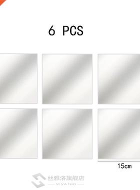 Bathroom Mirror Wall ers Decal 3D Self-adhesive Film Plastic