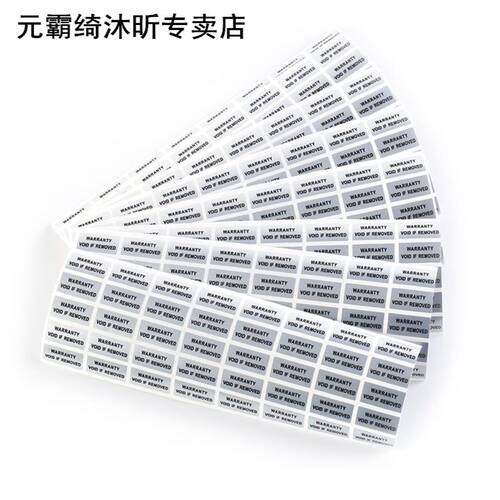 300pcs Printed Security Seals Tamper Evident Warranty Void L