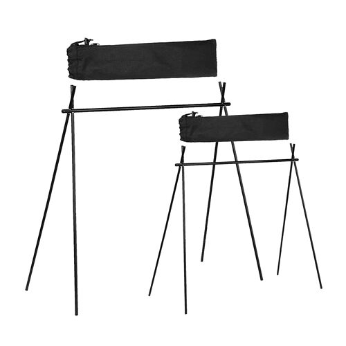 Portable Camping Hanging Rack with Storage Bag Assembly