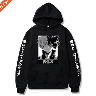 Anime My Hero Academia Hoodie Shoto Todoroki Pullover Sweats
