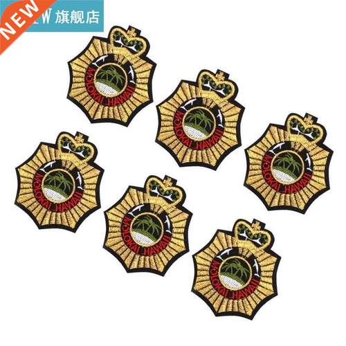 Dress Plant Sew Applique Sew Patch Hawaii Style DIY Embroid