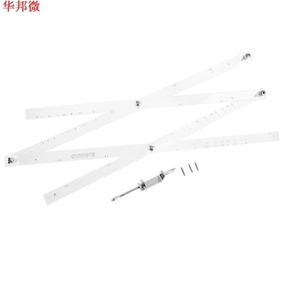 50cm Scale Excellent Folding Ruler Artist Pantograph Copy Rl