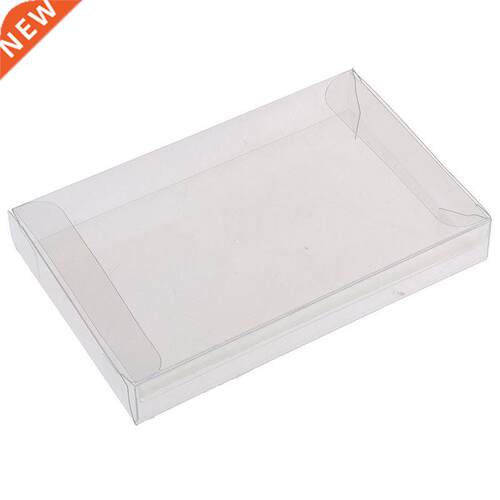 2Pcs Clear PET Plastc Box Protector Case Sleeves Cover For