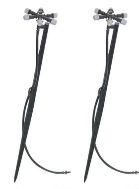 Garden Vertical Multi-heads Sprayer with support rod and 4/7