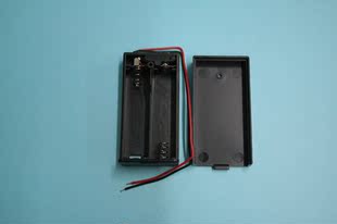 Black 2 AA Battery Holder Box Case With Switch 2 AA 2A Batte