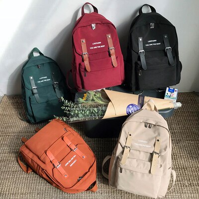 Fashion Backpack Waterproof Women Backpack Nylon Shoulder Ba