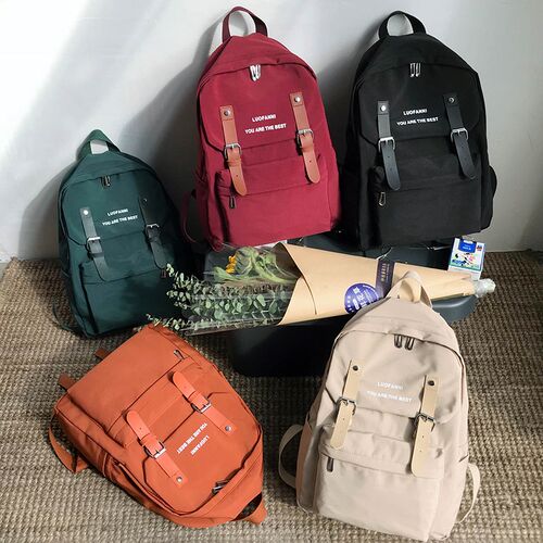 Fashion Backpack Waterproof Women Backpack Nylon Shoulder Ba