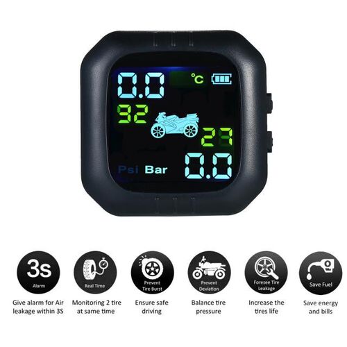 Motorcycle Tire Pressure Monitoring System Motorcycle TPMS T