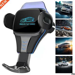 Car Phone Holder K6S 15W Wireless Charger Fast Charging Phon
