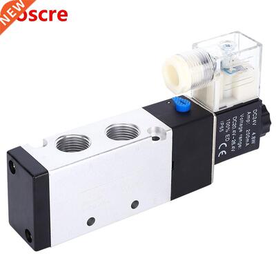 4V10-10 Outlet-Type 2-Position 5-Way Electromagnetic Valve