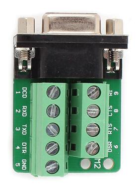 RS2 D-SUB DB9 Female Adapter to Terminal Connector Signal
