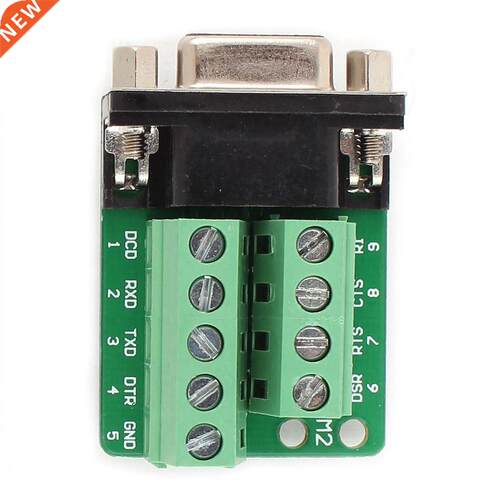 RS2 D-SUB DB9 Female Adapter to Terminal Connector Signal