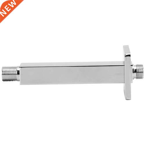 G1 / 2 Inch Shower Arm, with Thread and Flange Stainless Ste