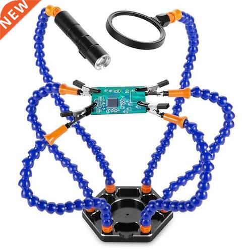 Bench Vise Work Vise Welding Table with 6 Flexible Arms Sold